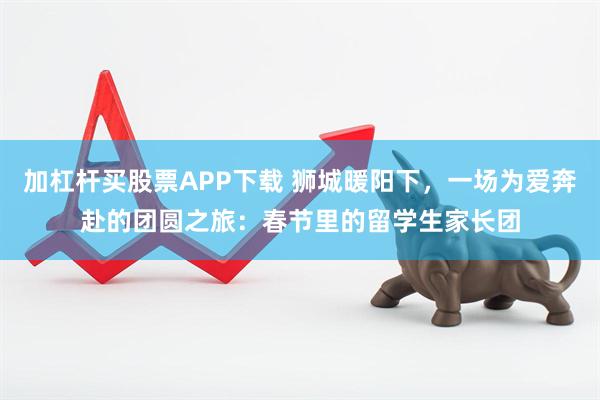 加杠杆买股票APP下载 狮城暖阳下，一场为爱奔赴的团圆之旅：春节里的留学生家长团